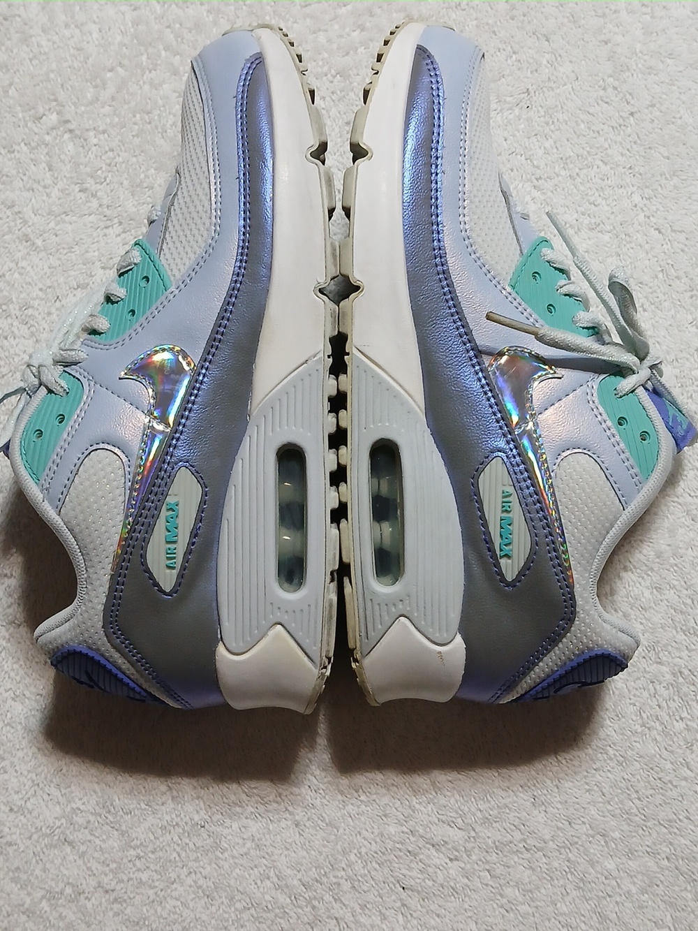 Nike Air Max 90 FP SG Sneakers Shoes Size 6.5 Y - Picture 2 of 8